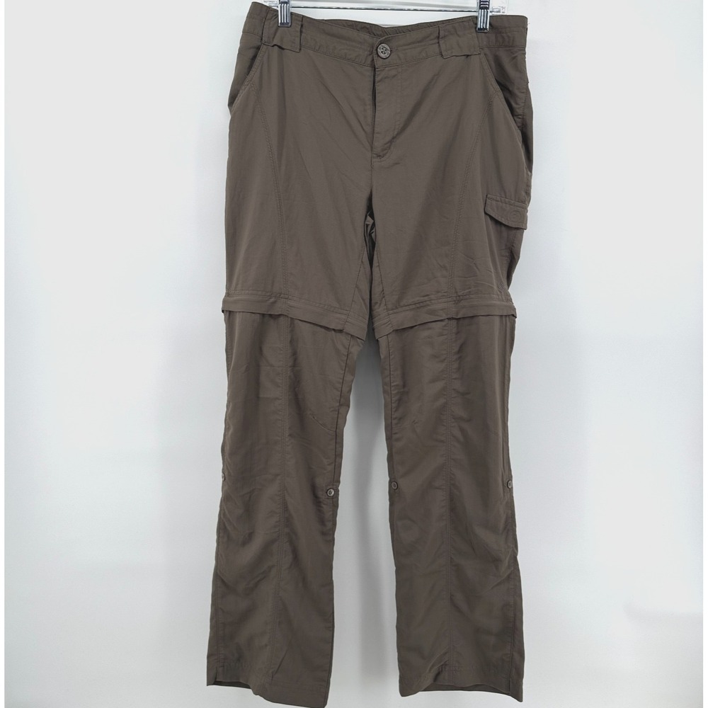 Columbia Silver Ridge Convertible Pants Womens Sz 10 Hiking Omnishield 34x31